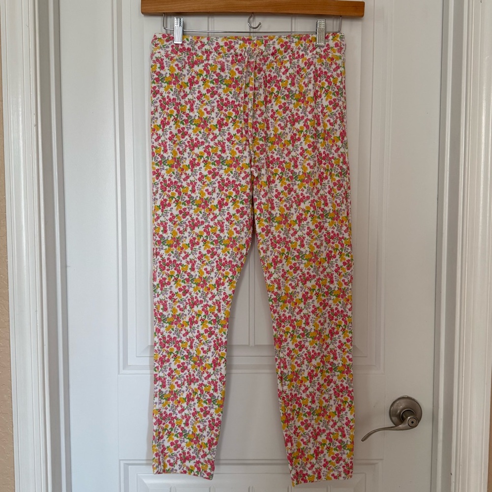 Loveshackfancy Brently Slim Pant Fruity Punch Floral Size L